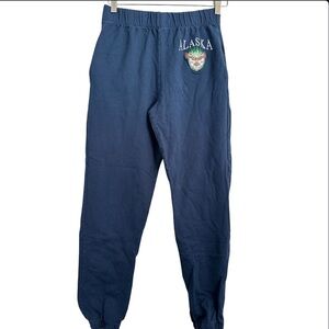 Forever 21 Navy Alaska Sweatpant Joggers Size Small